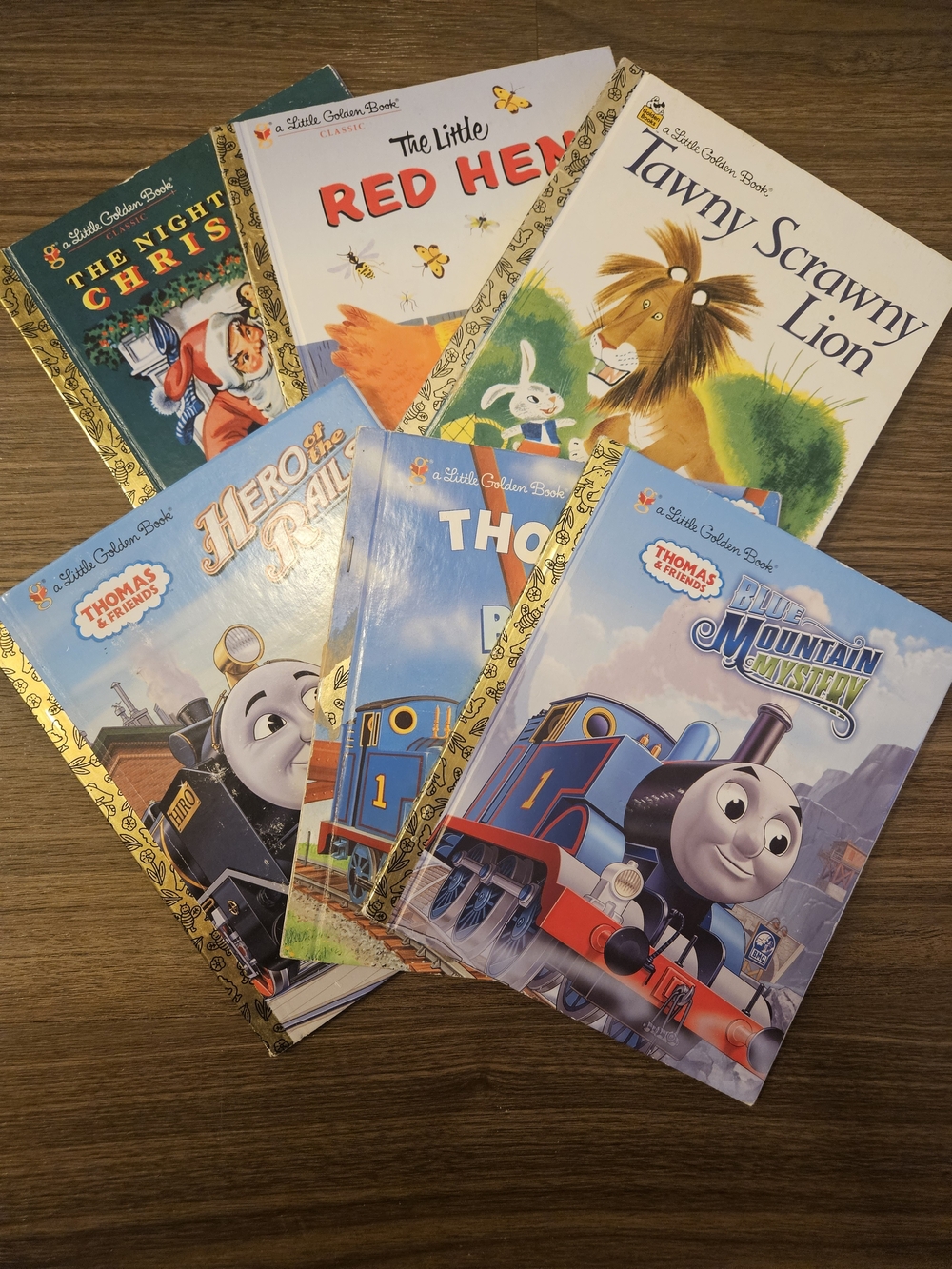 A Little Golden Book Set Of 6 Books